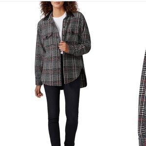 Fifteen Twenty Black and Red Plaid Jacket